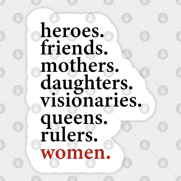 happy International womens day Sticker by hyu8